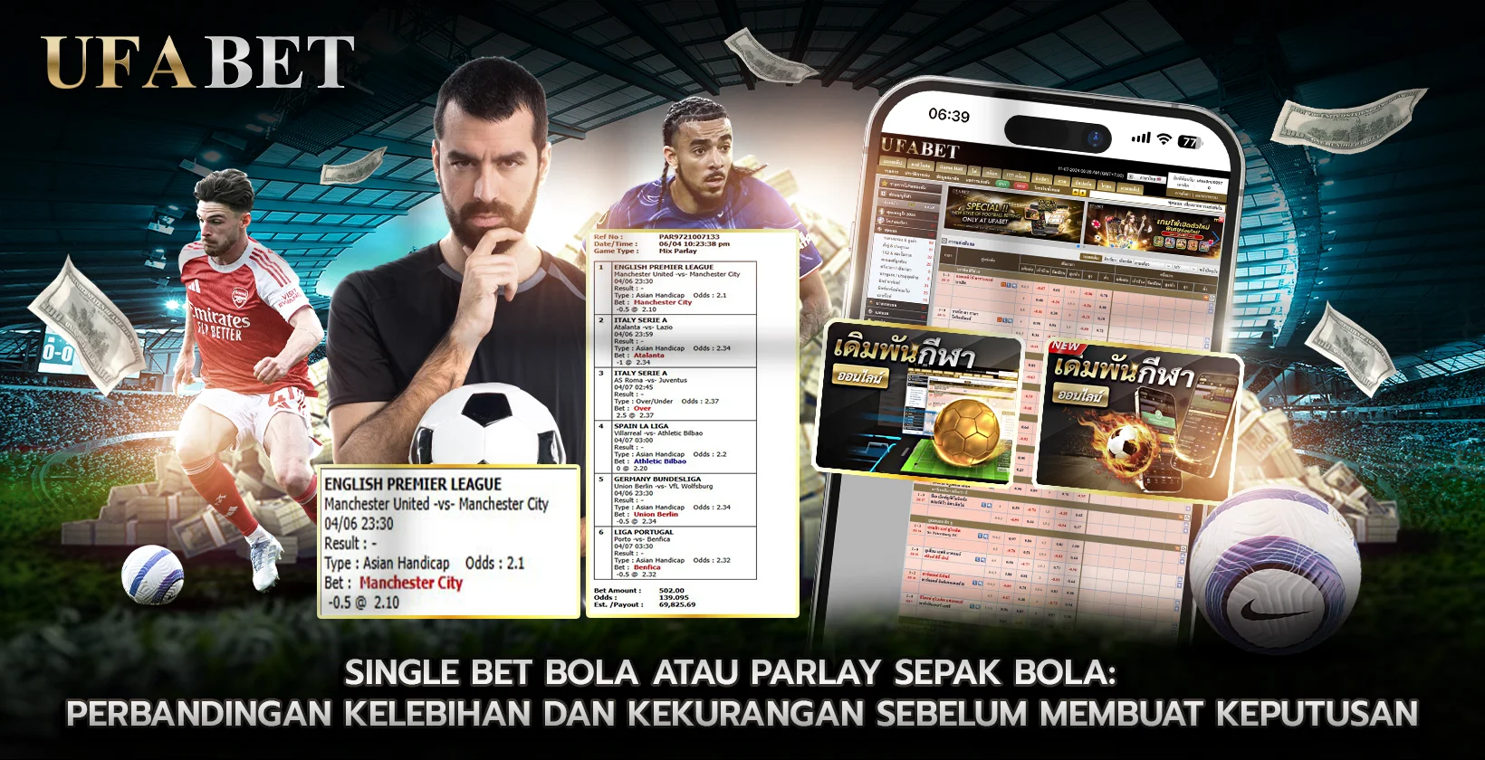 Single bet bola atau Parlay Sepak Bola Perbandingan Kelebihan dan Kekurangan Sebelum Membuat Keputusan