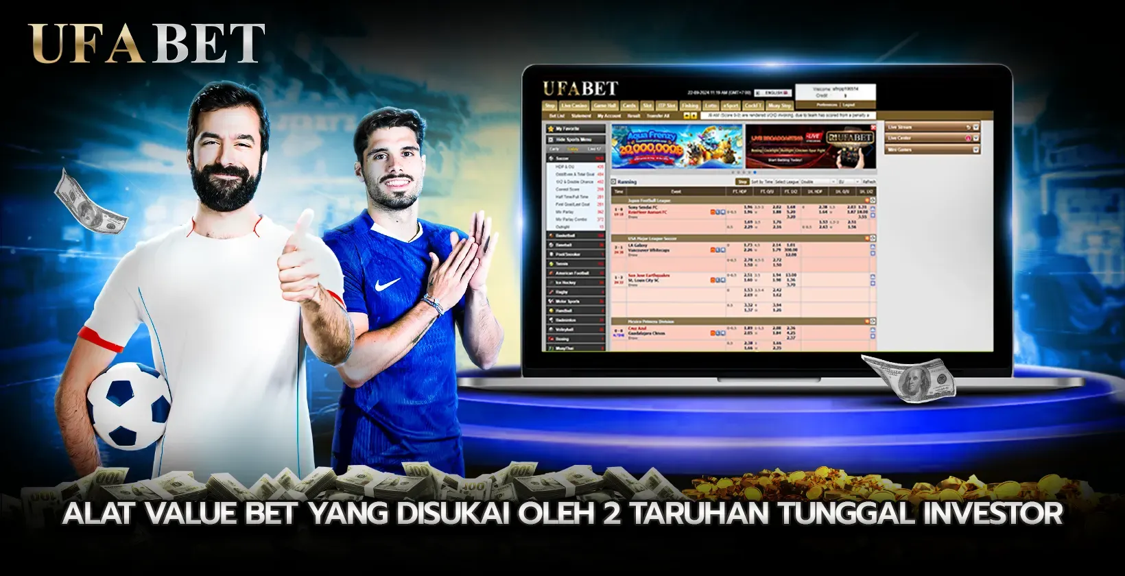 2 taruhan tunggal